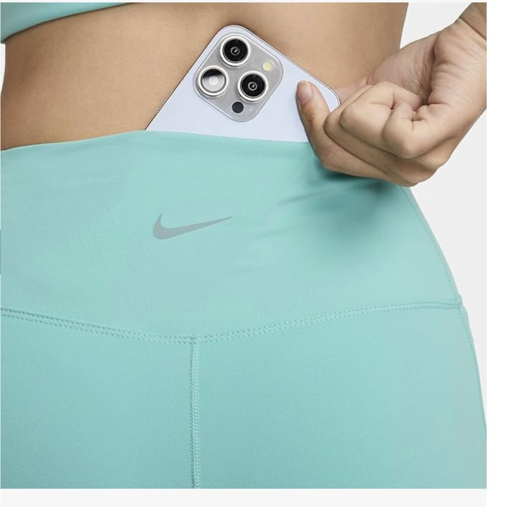 Nike One Women's High-Waisted 7/8 Leggings with Pockets - Picture 6 of 6